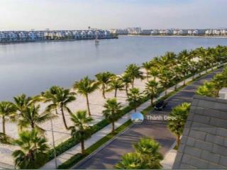 Bán biệt thự đơn lập view trực diện mặt hồ ngọc trai 24ha tại dự án vinhomes ocean park  gia lâm