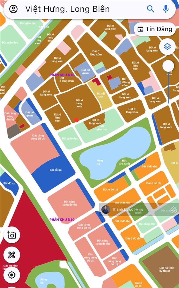Chính chủ bán lô 240m2 mặt phố, 4 ô tô tránh nhau thoải mái tại việt hưng  hà nội.