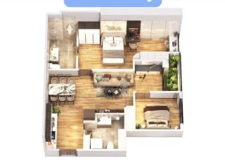 Bán căn 70m 2pn, tầng trung đẹp 3.95 tỷ, dự án grand sunlake văn quán