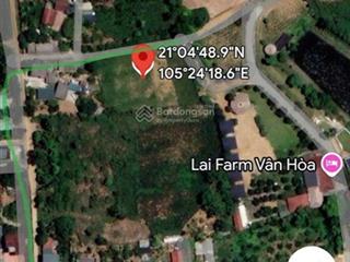 Chính chủ gửi bán lô đất nghỉ dưỡng ba vì hà nội dt 1.440 m2 thổ cư 200 m2 đất bằng phẳng đẹp