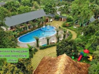 Chủ gửi bán homestay đang hoạt động 6235m2 cách cầu vườn quốc gia ba vì 200 m đang hoạt động