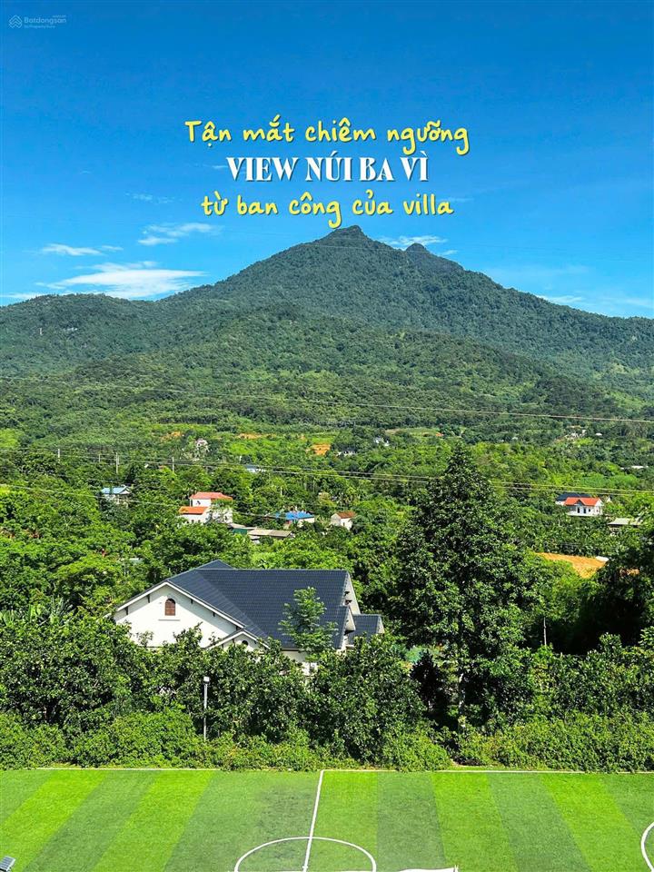 1100 m2 thổ cư 400 m2 mặt tiền 28,5 m giá 7 triệu/m2 nữa tại vân hòa ba vì hà nội