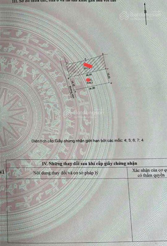 1100 m2 thổ cư 400 m2 mặt tiền 28,5 m giá 7 triệu/m2 nữa tại vân hòa ba vì hà nội