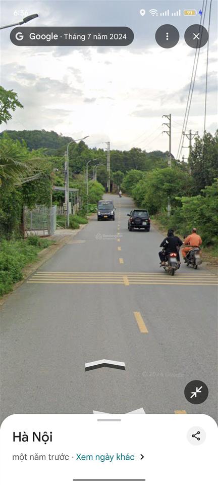 Đất nghỉ dưỡng ba vì 3.004 m2 thổ cư 264 m mặt tiền 40 m giá bán 7,5 triệu m 2 mặt đường trục chính