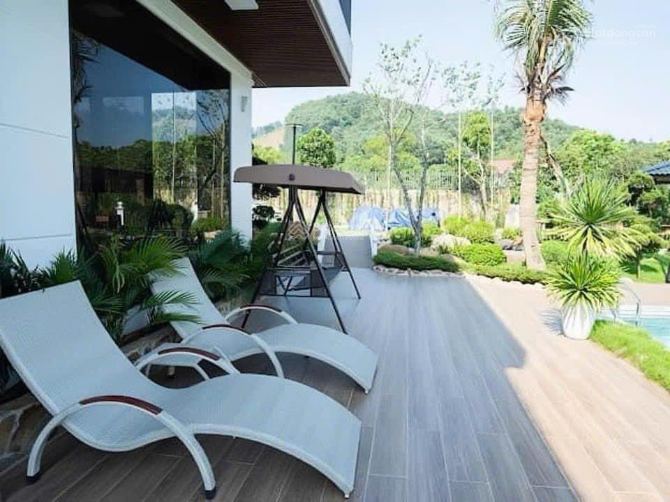 Cần bán căn villa ba vì 1.260m2 thổ cư 200m cần villa hai tầng + 2 căn buồng caulo full nội thất bb