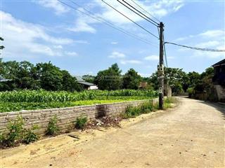 Bán lô đất tại vân hòa bv hn 1130 m thổ cư 300 m mặt tiền cả hai mặt 72m giá bán 6,6 tr