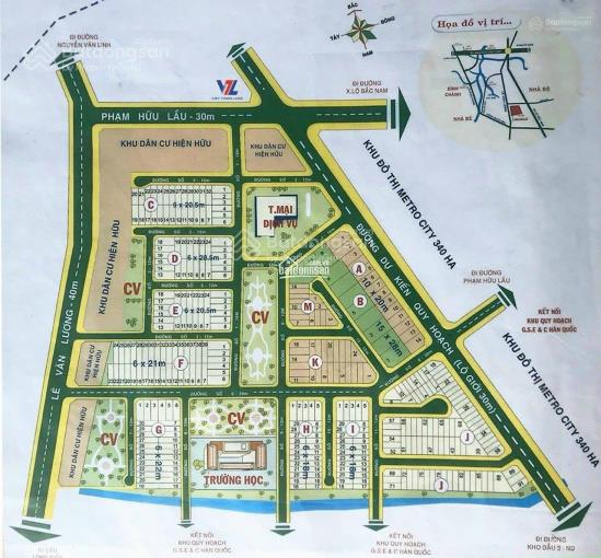 Kdc thanh nhựt liền kề gs metro city. phù hợp mua đầu tư hoặc xây dựng ở ngay