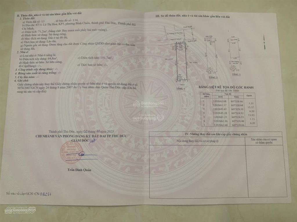 Bán nhà chính chủ  vị trí trung tâm thủ đức  gần trường học, bệnh viện, chợ, sân bay
