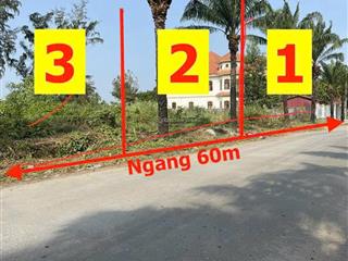 Cần bán 3 nền biệt thự đẹp vị trí đắc địa. dt 20m x 60m = 1.200m².  0934 599 ***
