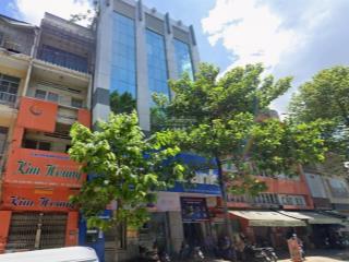 Tòa nhà mặt tiền trần phú, quận 5  đoạn 2 chiều đẹp nhất kết cấu khủng 6 tầng, ngang 8m, giá 53 tỷ