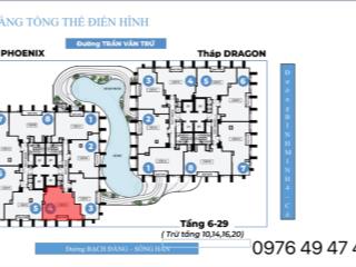 Duy nhất căn 2pn landmark trực diện sông hàn, tầng cao! giá đầu tư