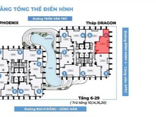 Cực phẩm căn số 6 tòa d dự án landmark, tầng trung, giá quá hợp lý