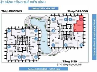 Duy nhất căn góc số d6, tầng trung landmark, giá đầu tư
