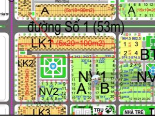 Cần bán lô đất liên kế đường 16m dt 123m2, giá ngộp , đầu tư sinh lời ngay