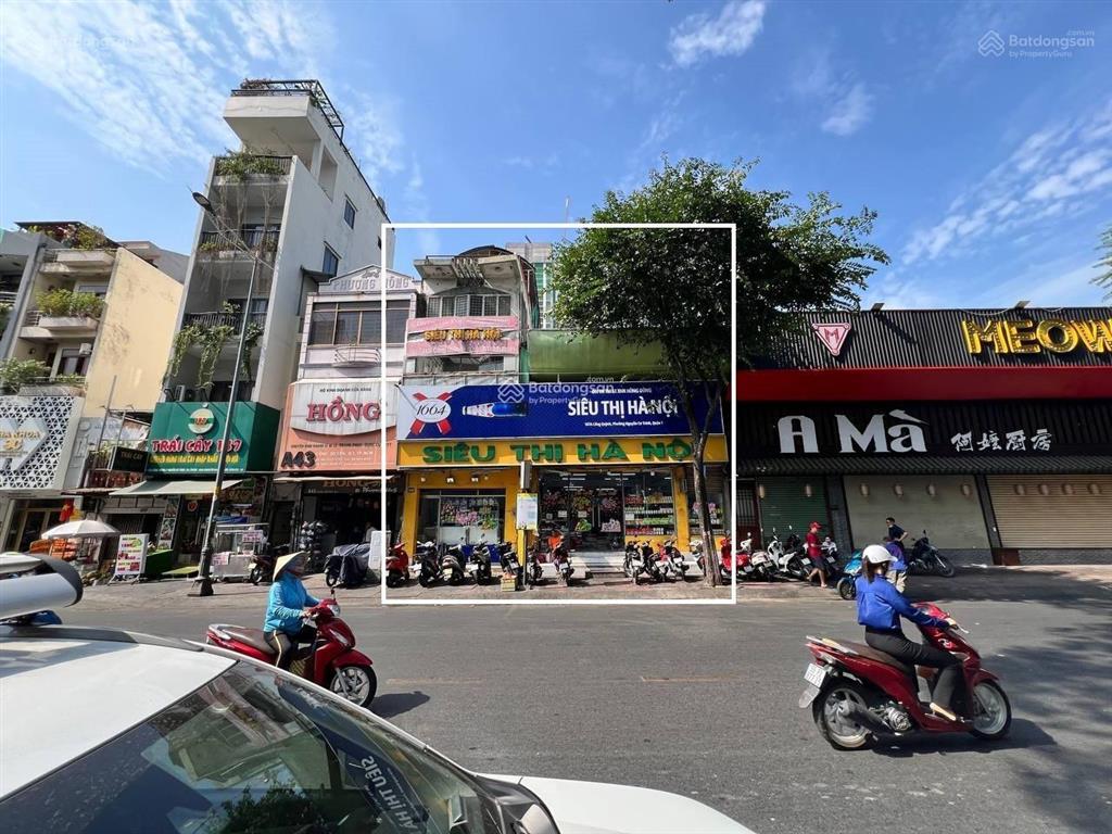 Cho thuê nhà mặt tiền  187 cống quỳnh, quận 1