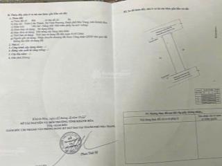 Bán đất 2 mặt tiền hẻm nguyễn xiển  thôn liên thành  xã vĩnh phương  tp. nha trang