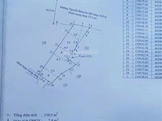 Bán lô đất mặt tiền đường nguyễn khuyến, p. vĩnh hải, tp. nha trang