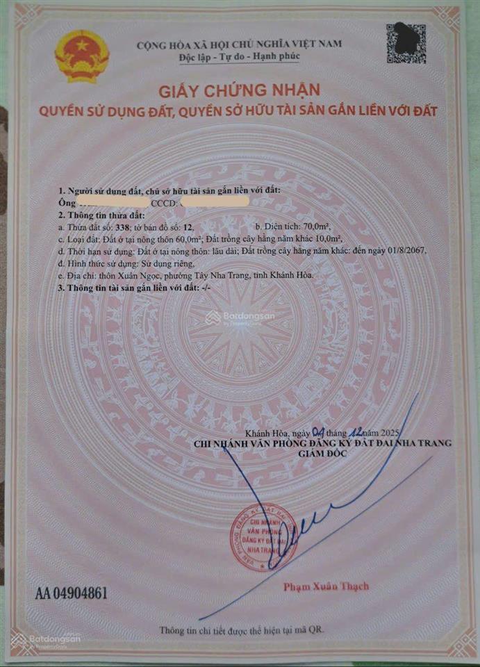 Bán đất đẹp đường b5 khu dân cư hòn thơm, gần cầu gỗ phú kiểng chuẩn bị xây, giá chỉ 1,58 tỷ