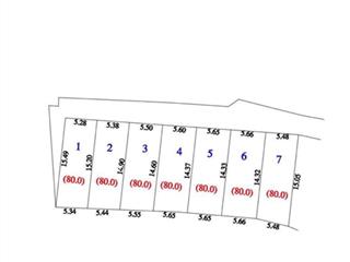 Bán đất tại xã hồng thái, 1,4 tỷ, 80 m2, mặt tiền 5,48m