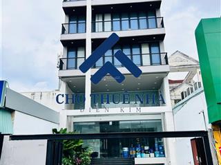 Tòa nhà đường nguyễn đình chiểu, diện tích 10x30m hầm 5 lầu cho thuê