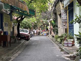 Ngõ 9 huỳnh thúc kháng 52m 4 tầng mặt tiền đẹp 3 thoáng khu phân lô cán bộ (222)