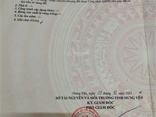 Bán đất làng miếu, hoà phong, mỹ hào 155m2