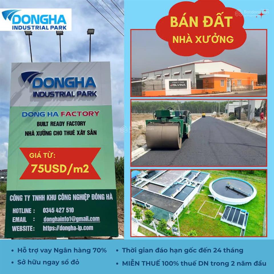 Bán đất làm nhà xưởng sản xuất kcn đông hà, đức linh bình thuận