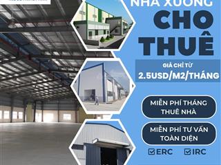 Cho thuê nhà xưởng mới xây 1.000m2 5.000m2, 7.000m2, 10.000m2 pccc tự động kcn đông hà, bình thuận