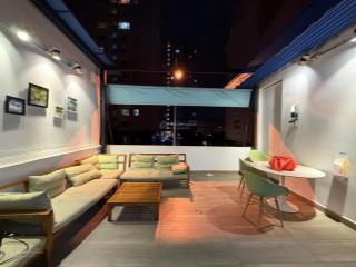 Penthouse 100m2 2pn 1pk nguyễn xí, bình thạnh, rooftop sân vườn ban công sông sài gòn cầu bình lợi