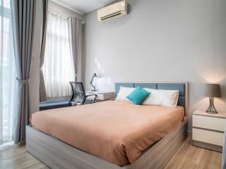 Cho thuê chdv 1pn, 50m2, 16,5 triệu tại trần đình xu, cầu kho, q1, hcm đẹp, nhiều tiện ích