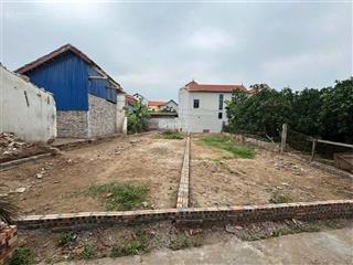 Bán đất thổ cư 107m², sổ đỏ chính chủ  thôn thanh điềm, tiến thịnh, mê linh   giá chỉ 24tr/m²