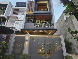 Nhà 1 trệt 2 lầu, 100m2, 3 phòng ngủ, định hoà, tdm