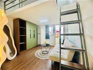 Khai trương 10 phòng 35m2 duplex võ oanh ban công riêng gần hutech hồng bàng uth ftu  ngay