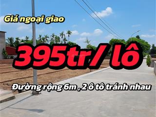 Duy nhất tại phường lưu kiếm giá chỉ 395 triệu/lô  đường rộng 7m  2 ô tô tránh nhau
