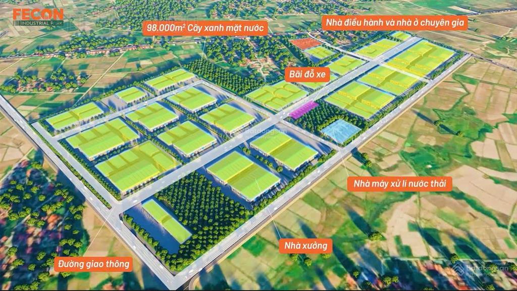 Cụm công nghiệp fecon hiệp hòa (hiệp hòa, bắc giang), vị trí đắc địa, tối ưu chi phí sản xuất