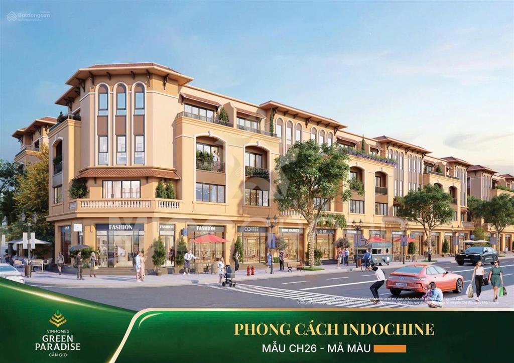 Bán nhà liền kề căn góc view biển vinhomes green paradise cần giờ 141m2 giá 34,1 tỷ