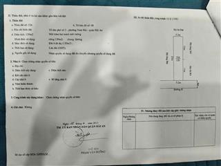 Bán đất tặng nhà 3 tầng mặt đường Bùi viện, Hải An, Hải Phòng, nhà mới xây được 2 năm