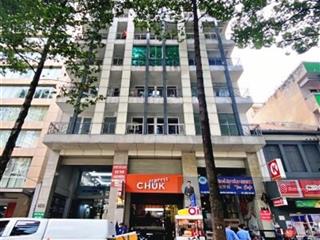 Siêu giảm giá bán nhà mt nguyễn công trứ, quận 1  ngang gần 5x22m  6tầng tm  hđt 200trđ  62 tỷ