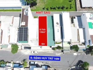 Chỉ 10ty900 lô đất 136m2 mặt tiền đặng huy trứ  500m cách biển nha trang