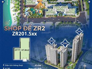 Duy nhất căn shop đế mặt sảnh zurich 2  vị trí vip cạnh sảnh ra vào