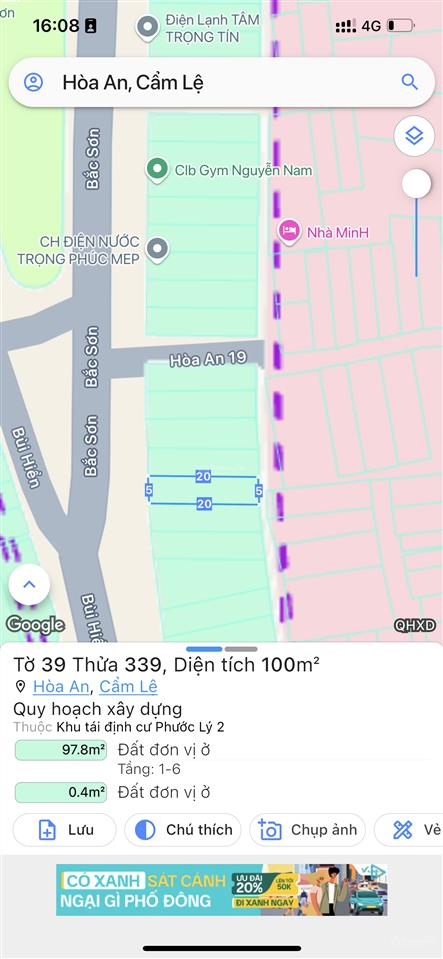 Cần bán nhanh 3 lô liền kề đường bắc sơn 18,5 tỷ đối điện công viên cực đẹp (có bán lẻ từng lô)
