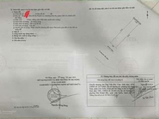 Chủ gửi bán nhanh lô đất mặt tiền 7m5 bùi tấn diên  hòa an  cẩm lệ