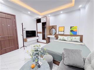 Căn hộ studio 30m2 , full đồ, rộng rãi tại đội cấn, ba đình, hà nội  5tr750/tháng