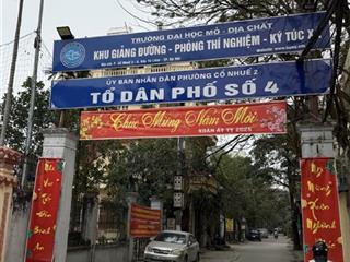 Nhà 2 tầng mặt tiền 4,3m phôn lô ô tô trước sau nhà khu mỏ b