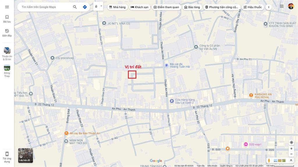 Bán lô góc 5.5x15m, đường d2 kdc lê phong thuận giao gần chợ 185