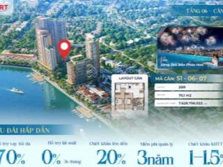 Căn studio mặt sông duy nhất tại symphony chiết khấu lên tới 20.5%