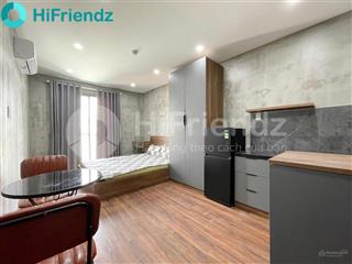 Căn hộ studio hiện đại đầy đủ nội thất, view thoáng mát