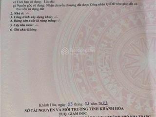 Lô đất đẹp vuông vức sát chợ ngô đến gần biển  phường vĩnh phước  nha trang