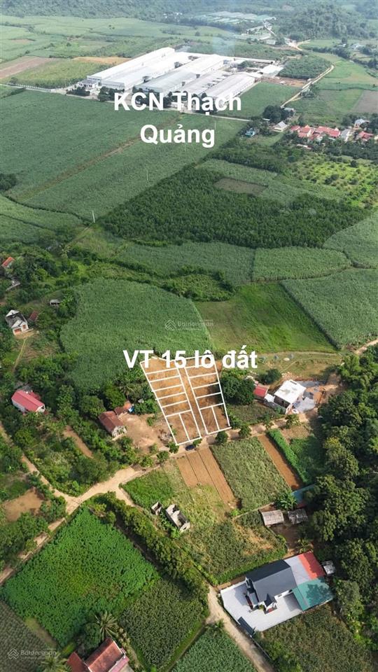 Bán đất giá rẻ gần kcn thạch quảng và đường hcm