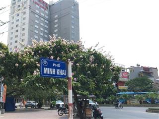 Bán nhà đẹp mặt ngõ rộng sát phố minh khai